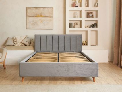 Кровать Димакс Амадора Крем с подъемным механизмом 90х190