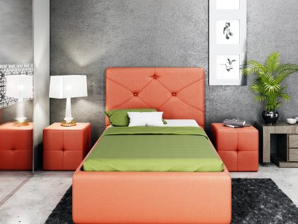 Кровать Nuvola Olivia Velutto 14 (с подъемным механизмом) 90х190