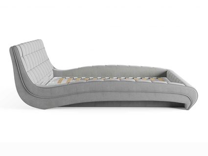 Кровать Сонум Milano Экокожа Белая (с подъемным механизмом) 90х200