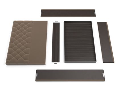 Кровать Lonax Элоиза велюр Dolly-2 (с подъемным механизмом) 120х190