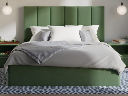 Кровать Lonax Милана велюр Dolly-13 (с подъемным механизмом)