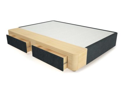 Кровать Mr.Mattress Site Box велюр Grey 251