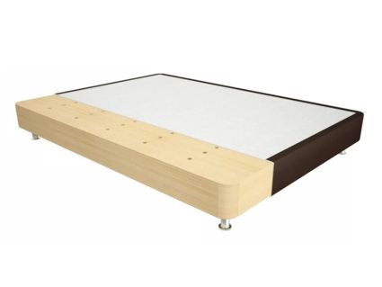 Кровать Mr.Mattress Fine Box экокожа Brown 251