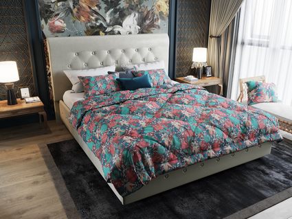 Кровать Димакс Андрия Шоколад с подъемным механизмом 200х200