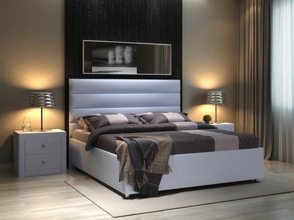 Кровать Sleeptek Premier 4 Велюр 20 (с подъемным механизмом) 180х200