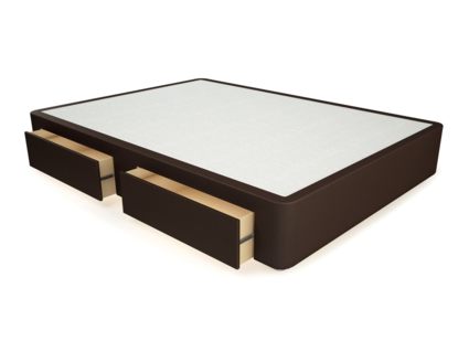 Кровать Mr.Mattress Site Box экокожа Brown 244