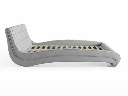 Кровать Сонум Milano Экокожа Белая (с подъемным механизмом) 90х200