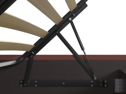 Кровать Lonax Белла велюр Dolly-1 (с подъемным механизмом) 120х190