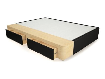 Кровать Mr.Mattress Site Box экокожа Black 244