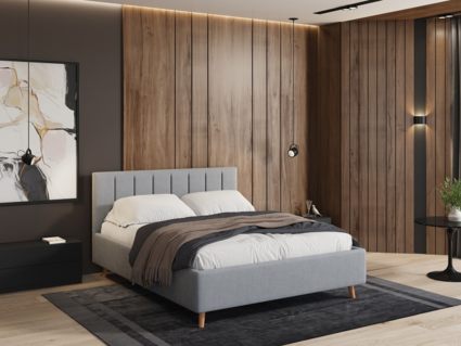 Кровать Димакс Амадора Крем с подъемным механизмом 90х190