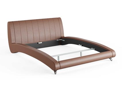 Кровать Сонум Verona Экокожа Графит 80х190