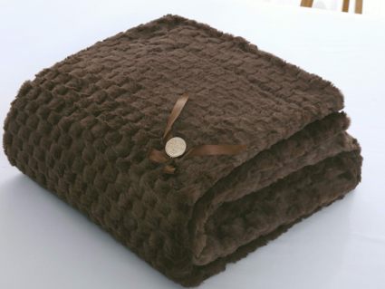 Покрывало Софи де Марко Аврил (шоколад) 160х220