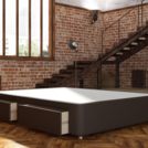 Кровать Mr.Mattress Site Box экокожа Brown 200х190