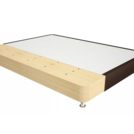 Кровать Mr.Mattress Fine Box экокожа Brown 200х190