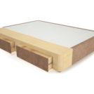 Кровать Mr.Mattress Site Box велюр Toffee 120х200