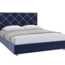 Кровать Sontelle Киара Blue + White 140х190